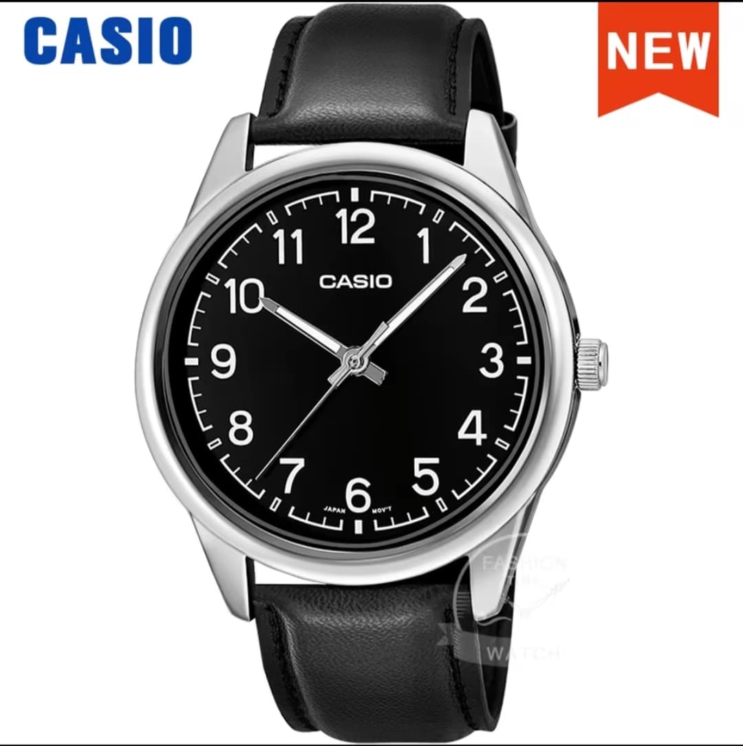 Reloj Casio para Hombre, Analógico con Números Arábigos, Reloj de Cuarzo, Serie MTP-V005L