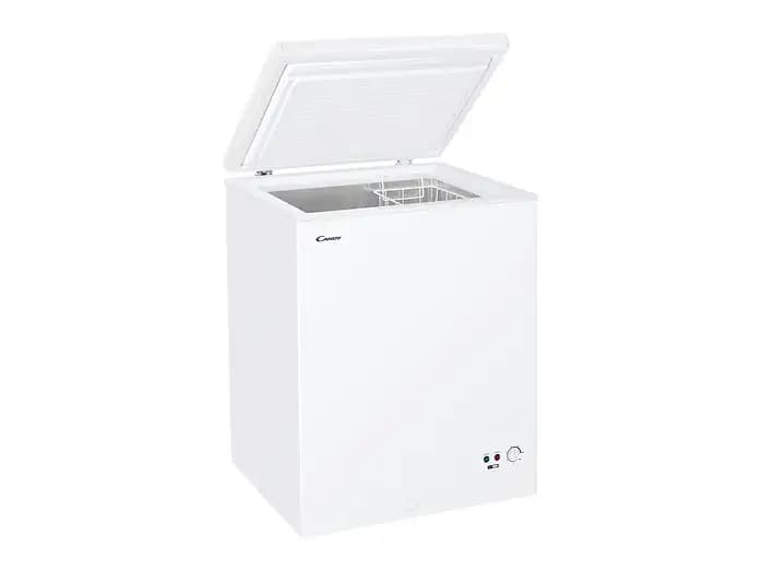 Congelador horizontal - Candy Artico CCHH 145, 137 l, 84.5 cm, Cesto, Tirador integrado, Blanco