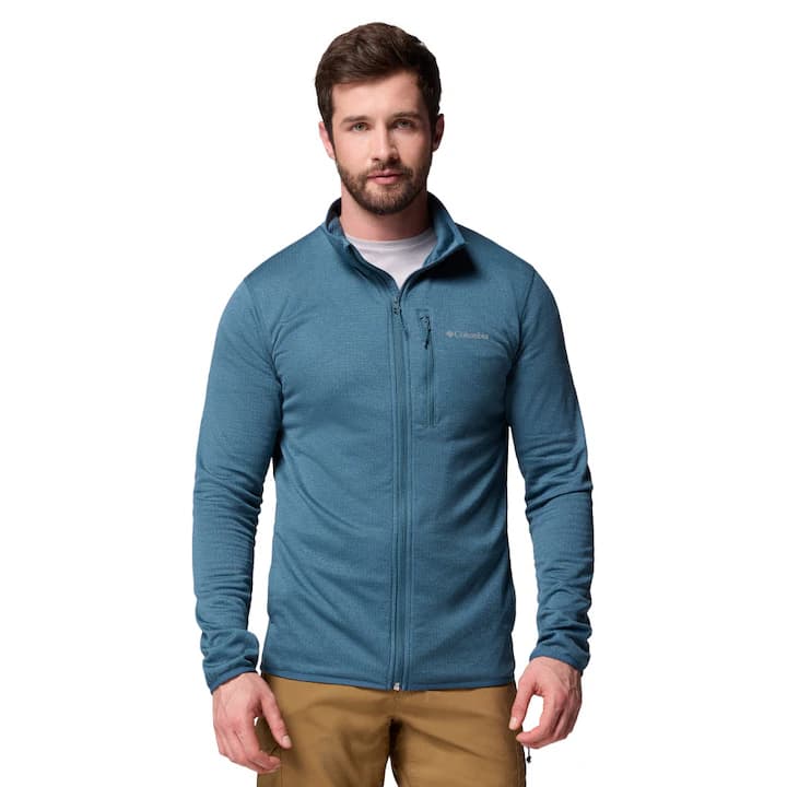 Forro polar de hombre Essential Hike Grid Columbia - Azul Turquesa