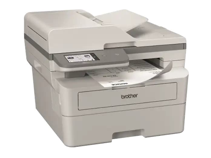 Impresora multifunción láser - Brother MFC-L2980DW, Impresión doble cara, Monocromo, WiFi, Fax, Blanco