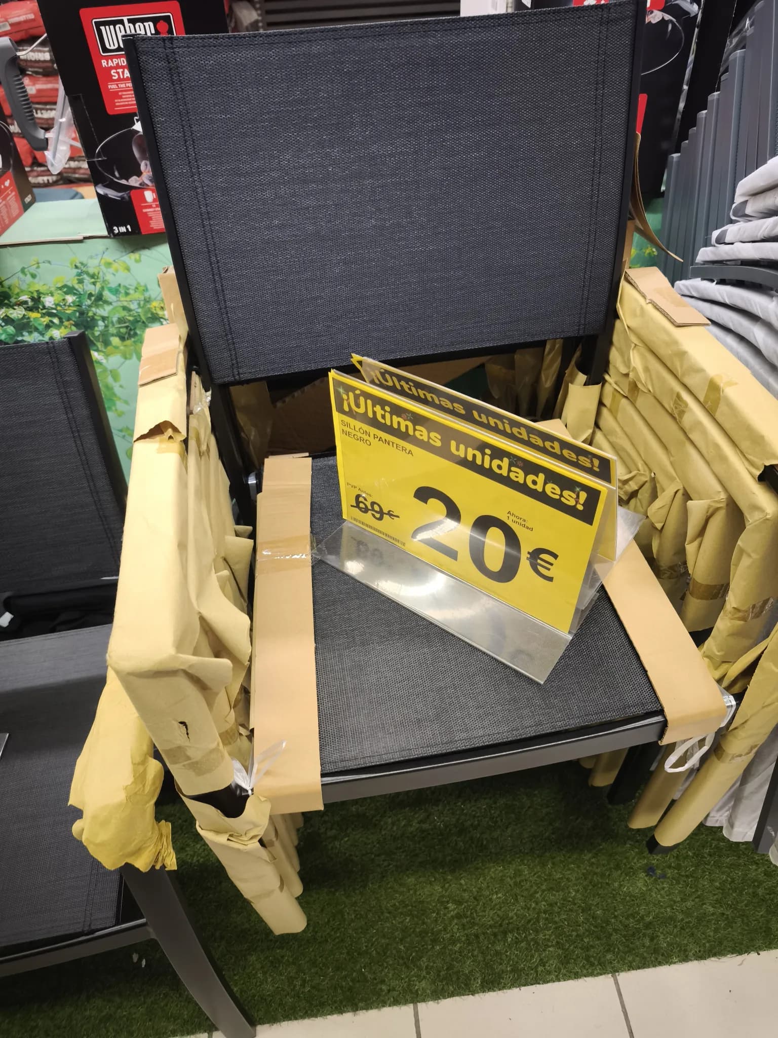 Sillas para jardín en carrefour CC Gran Vía de Vigo