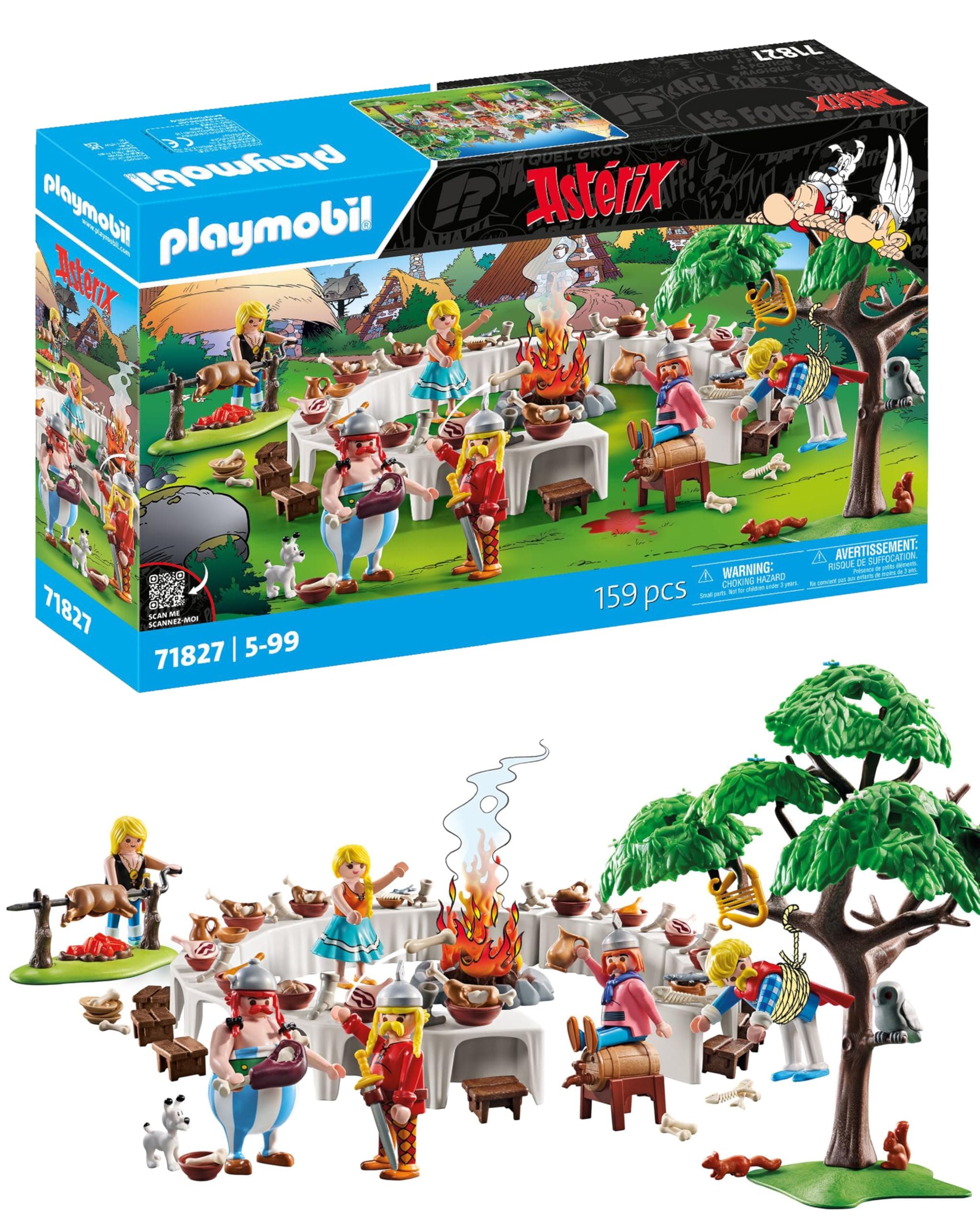 PLAYMOBIL | Asterix y Obelix | El festín del Pueblo 71827