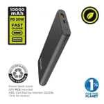 Powerbank - Muvit MCCHP0004, 10000 mAh, Negro