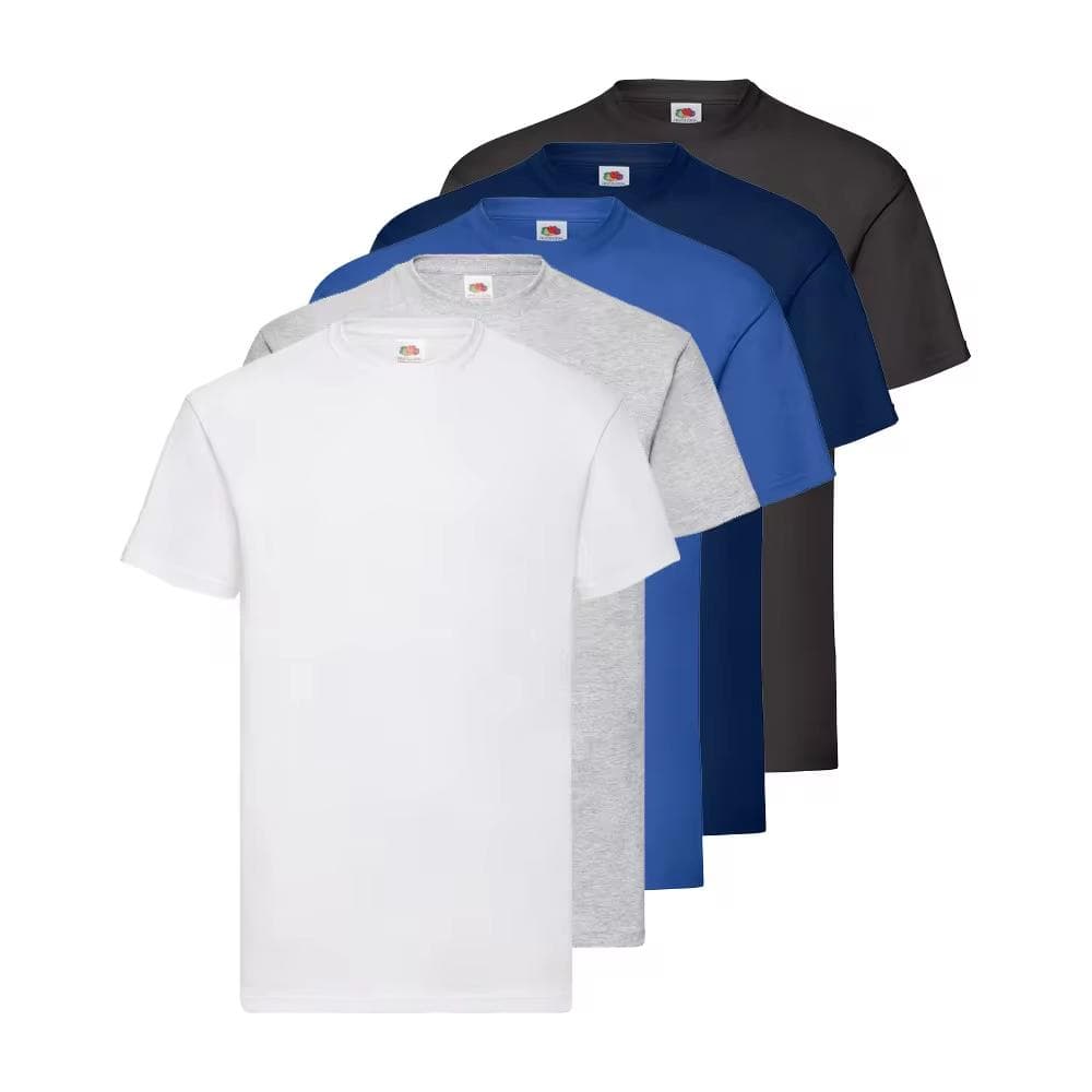 Fruit Of The Loom Pack 5 Camisetas FRUIT OF THE LOOM ORIGINAL, pack diferentes colores