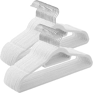 SONGMICS 50x Perchas de Terciopelo desde España