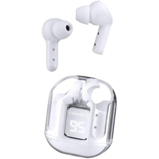 Auriculares TnB Way WebTrack Blancos (Bluetooth inalámbrico, micrófono integrado, control táctil, estuche de carga, en PcComponentes)