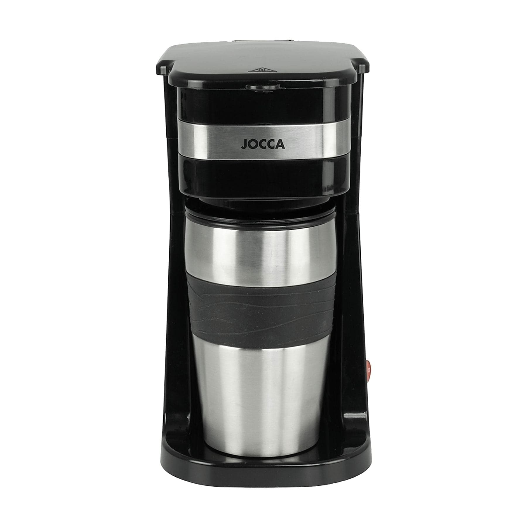 Jocca - Cafetera Goteo Individual con Termo 750W | Incluye Taza de 420 ml de doble pared | Filtro Reutilizable | Precio con Mi MediaMarkt