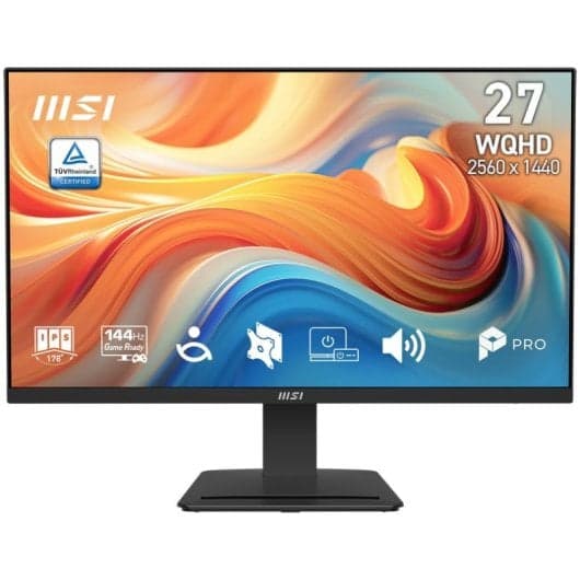 Monitor MSI Pro MP273Q E14 27" QHD 144Hz IPS (Altavoces Integrados)