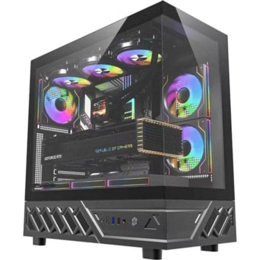 Torre PC Caja PC Darkflash DS950 Midi Tower ATX Ventana Lateral Negro