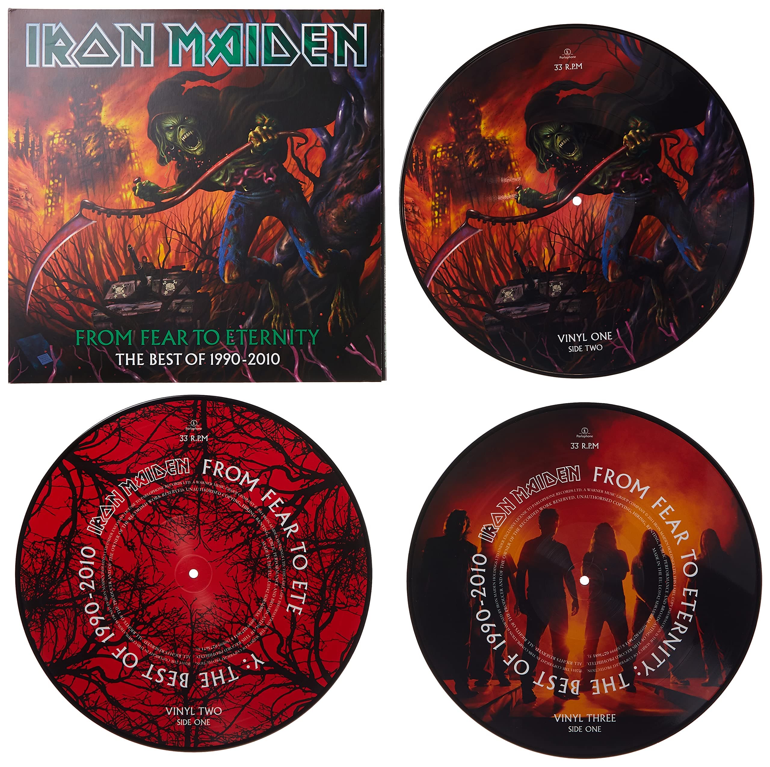Iron Maiden - From Fear To Enternity The Best Of 1990 (VINILO)