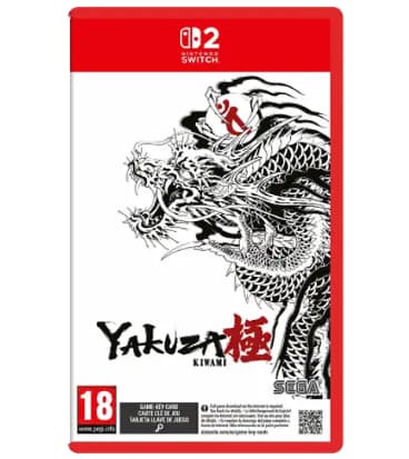 Juego Nintendo Switch 2 Yakuza Kiwami (Game Key Card, remake completo, 4 estilos combate, Kamurocho, SEGA Ryu Ga Gotoku)
