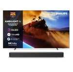 Philips OLED 55OLED770 55" 4K UltraHD Ambilight Smart TV + Philips TAB4000 Barra de Sonido