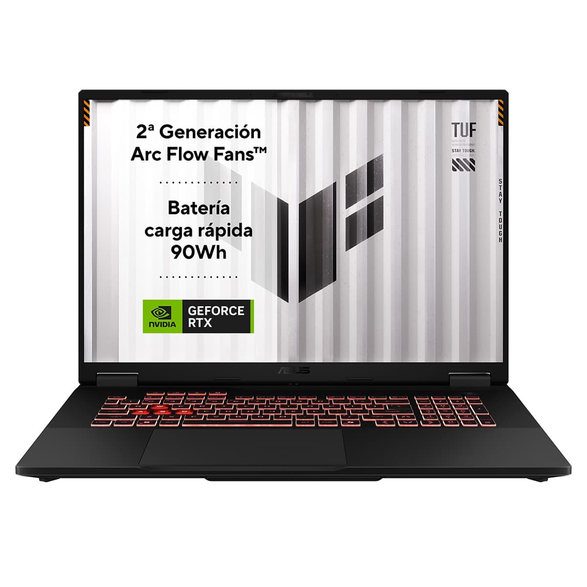 Portátil Gaming ASUS TUF Gaming A18 FA808UP-S8073, Ryzen 7-260, 32GB, 1TB SSD, NVIDIA GeForce RTX 5070, 18" WUXGA FDOS