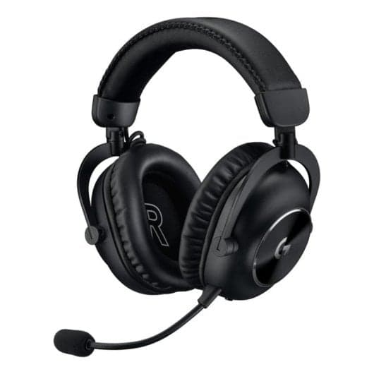 Auriculares Logitech PRO X Wireless 2 inalámbricos y alámbricos Bluetooth Gaming con Stand Negro