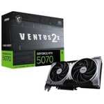 Tarjeta Gráfica MSI GeForce RTX 5070 VENTUS 2X OC 12GB GDDR7 Reflex 2 RTX AI DLSS4 + 007 First Light + 40€ saldo de steam