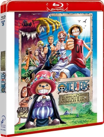 One Piece. Película 3. El Reino De Chopper En La Isla De Los Animales Raros. Blu-Ray