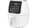 Freidora de aire - Orbegozo Gran Cheff FDR64, 1500 W, 4 l, Temporizador, 10 programas, Cubeta extraíble, Blanco