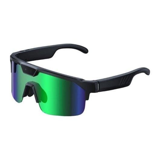 Zeblaze Q01 Gafas Inteligentes Cámara Integrada IA Altavoces Traductor Verdes