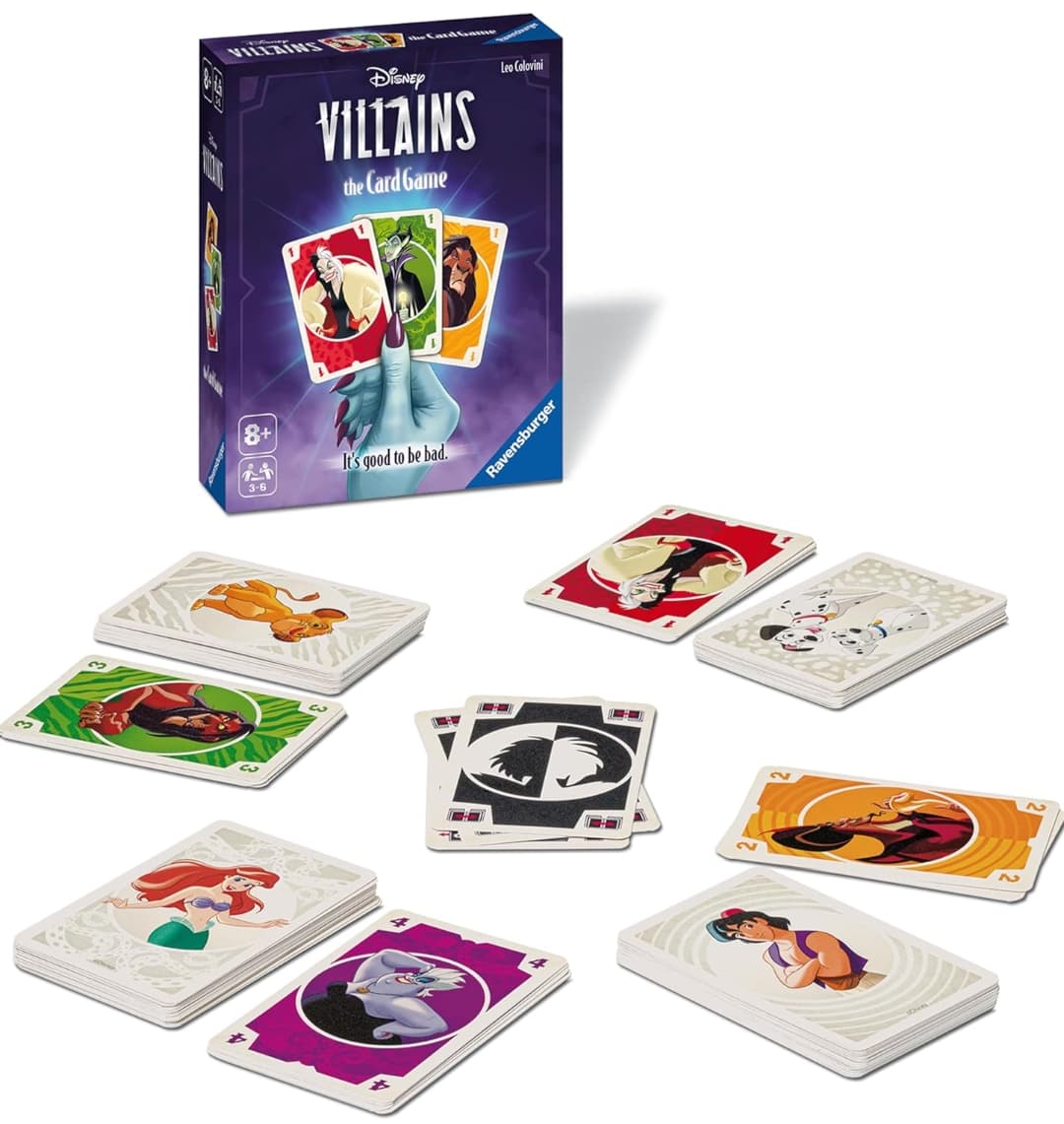 Juego de mesa / cartas Disney Villains the Card Game / Recogida en tienda gratuita