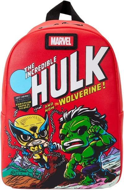 Mochila Funko Marvel Wolverine 0TH Anniversary Comic Action Vs Hulk.
