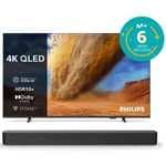 TV Philips QLED 75PUS7810 75" 4K Quantum Dot Dolby Atmos Titan OS + Barra de Sonido TAB4000 + 6 MESES MOVISTAR PLUS+