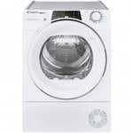 Secadora de Condensación Candy, 8 kg, 14 Programas, Clase C, Blanco, ROE H8A3TCEX-S