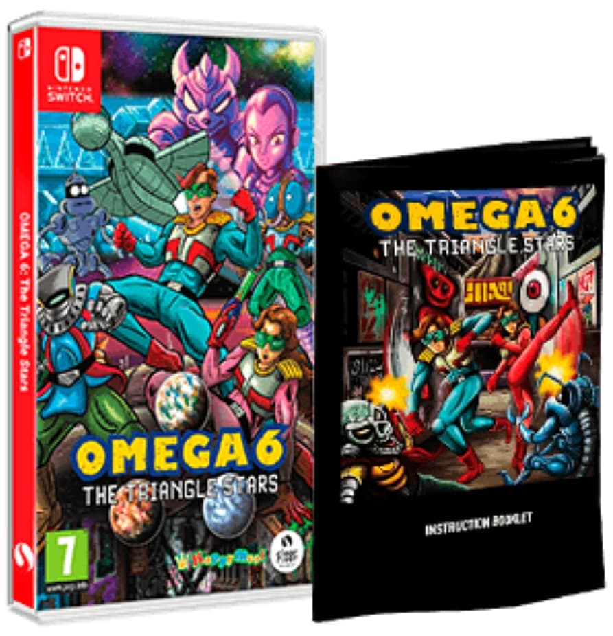 Nintendo Switch - Omega 6 The Triangle Stars / Recogida gratuita en tienda / Stock online limitado, más disponibilidad en tiendas físicas