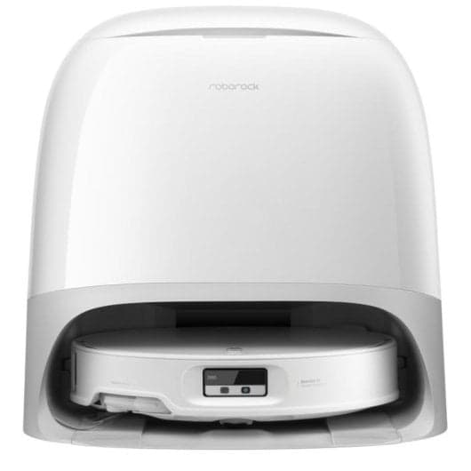 Robot Aspirador y Fregasuelos Roborock Qrevo Curv 2 ProX con Autovaciado Navegación Avanzada 25.000 Pa Control por Voz