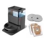 Robot Aspirador iRobot Roomba Plus 506 Combo con Base AutoWash Multifunción +3 sets de mopas + 3 bolsas