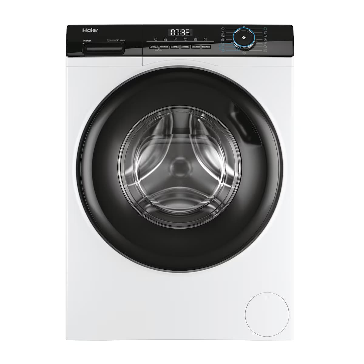 Lavadora Haier I-Pro Series 3 10 kg / 1.400 rpm (Motor Inverter, Clase A, ABT, Vapor Refresh) - HW100-BP14939-S