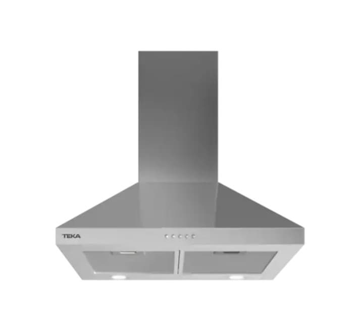 Campana decorativa - Teka DBP 68150 EOS IX, 4, 280 m³/h, 60 cm Ancho, 3 Velocidades, Iluminación LED