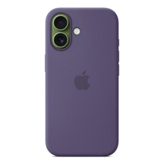 Funda de silicona Purple Fog con MagSafe para iPhone 17, Apple MGF04ZM/A