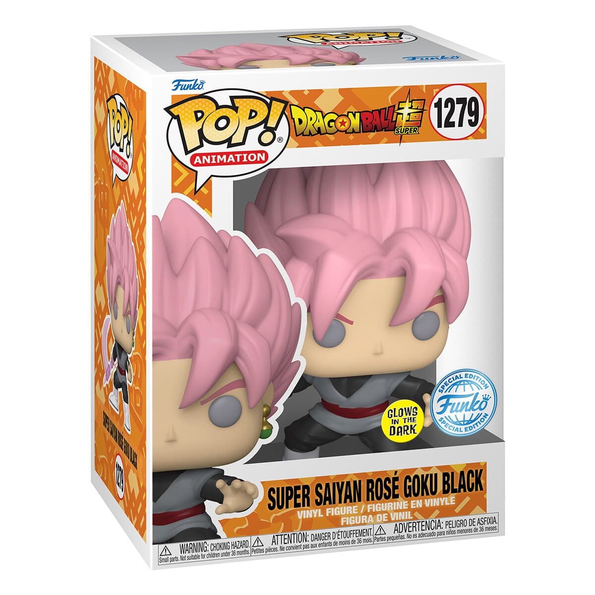 Figura Funko Pop Dragon Ball Super - Exclusivo Goku con Scythe Castlevania - Brilla en la oscuridad