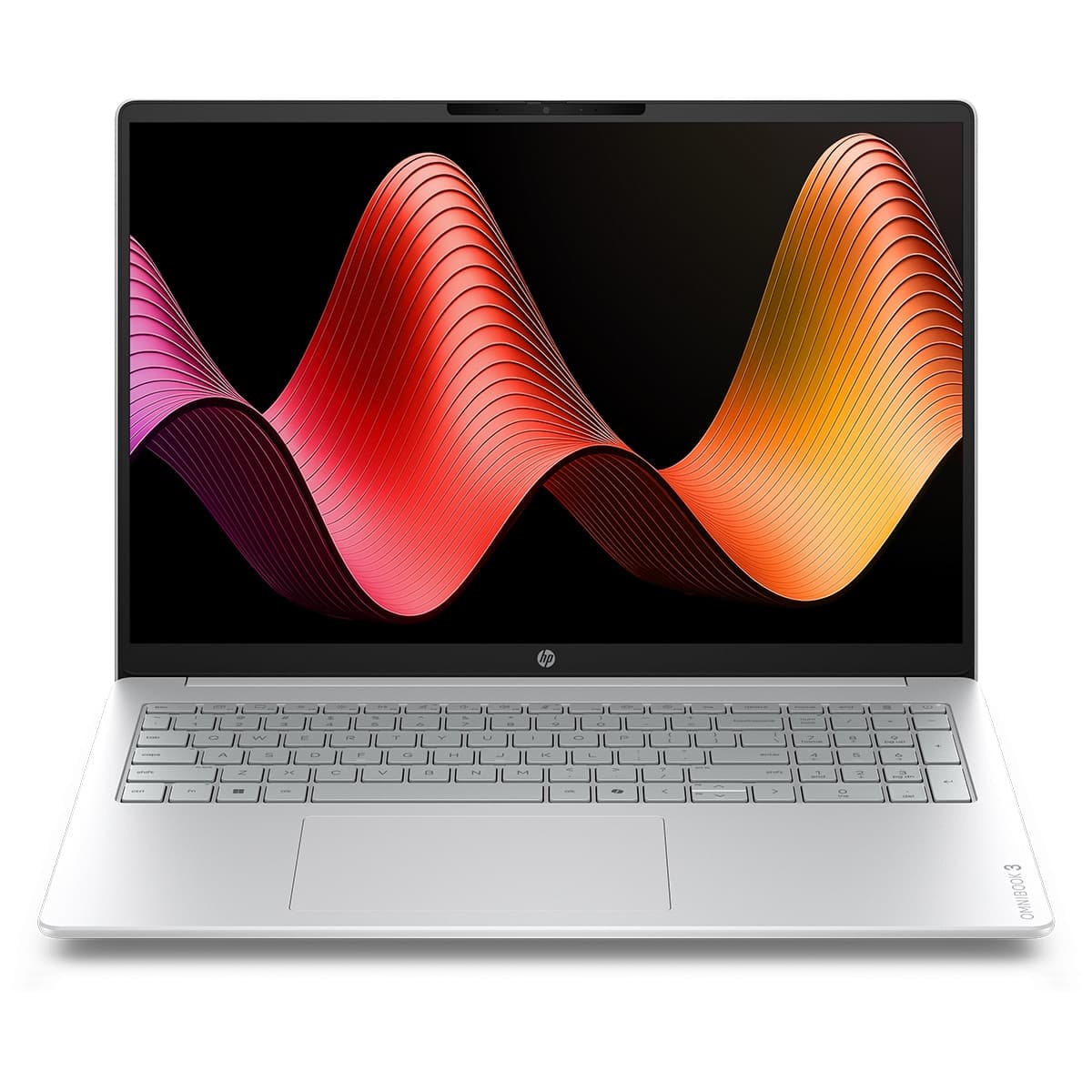 Portátil HP OmniBook 3 16-by0037ns, Ryzen 5-40, 16GB, 512GB SSD, 16", Sin Sistema Operativo, Sin cargador Plata