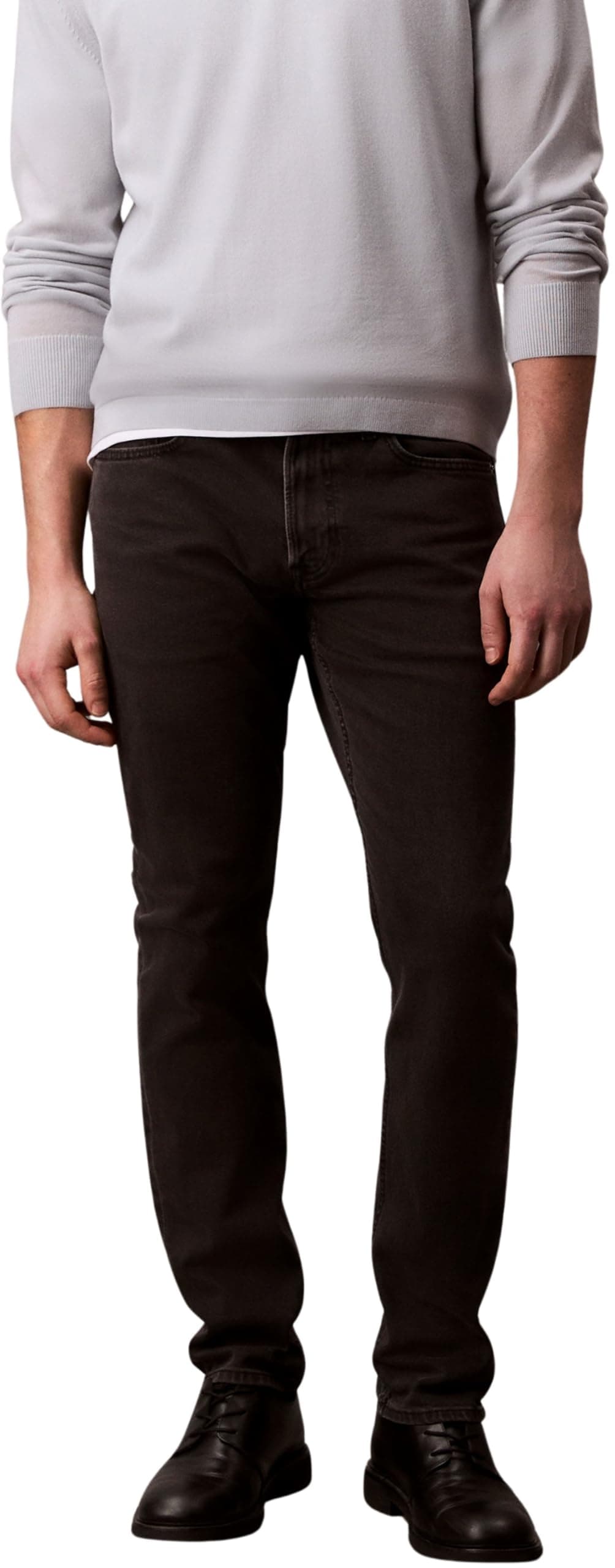 Calvin Klein Vaqueros Hombre Black Slim Fit. Tallas: 29W/34L, 31W/32L, 34W/30L, 36W/32L