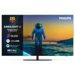TV OLED 139 cm (55") Philips Ambilight 55OLED820/12 UHD 4K, Dolby Vision y Dolby Atmos, Google TV, Smart TV