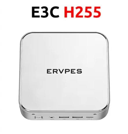 Mini PC ERVPES E3C | Ryzen 7 H255 + Radeon 780M + 16 GB DDR5 + 512 GB SSD por 368€
