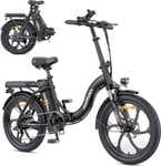 HillMiles MilePort 1 Bicicleta eléctrica plegable, motor de 250W