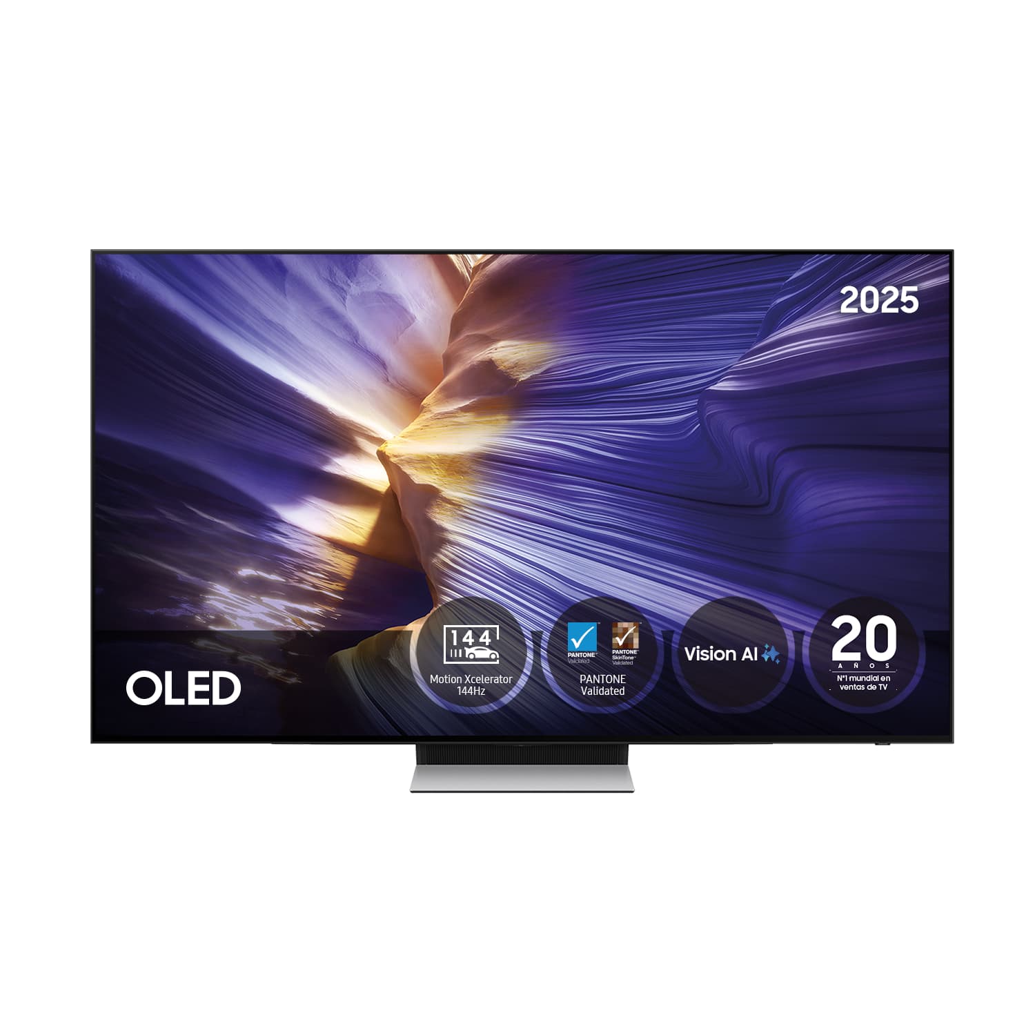 TV 77" OLED S90F 4K Samsung Vision AI Smart TV 2025