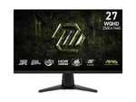 Monitor gaming - MSI MAG 275QF E20, 27" WQHD, 200 Hz, 0.5 ms, IPS, HDR Ready, AMD FreeSync Premium, Negro