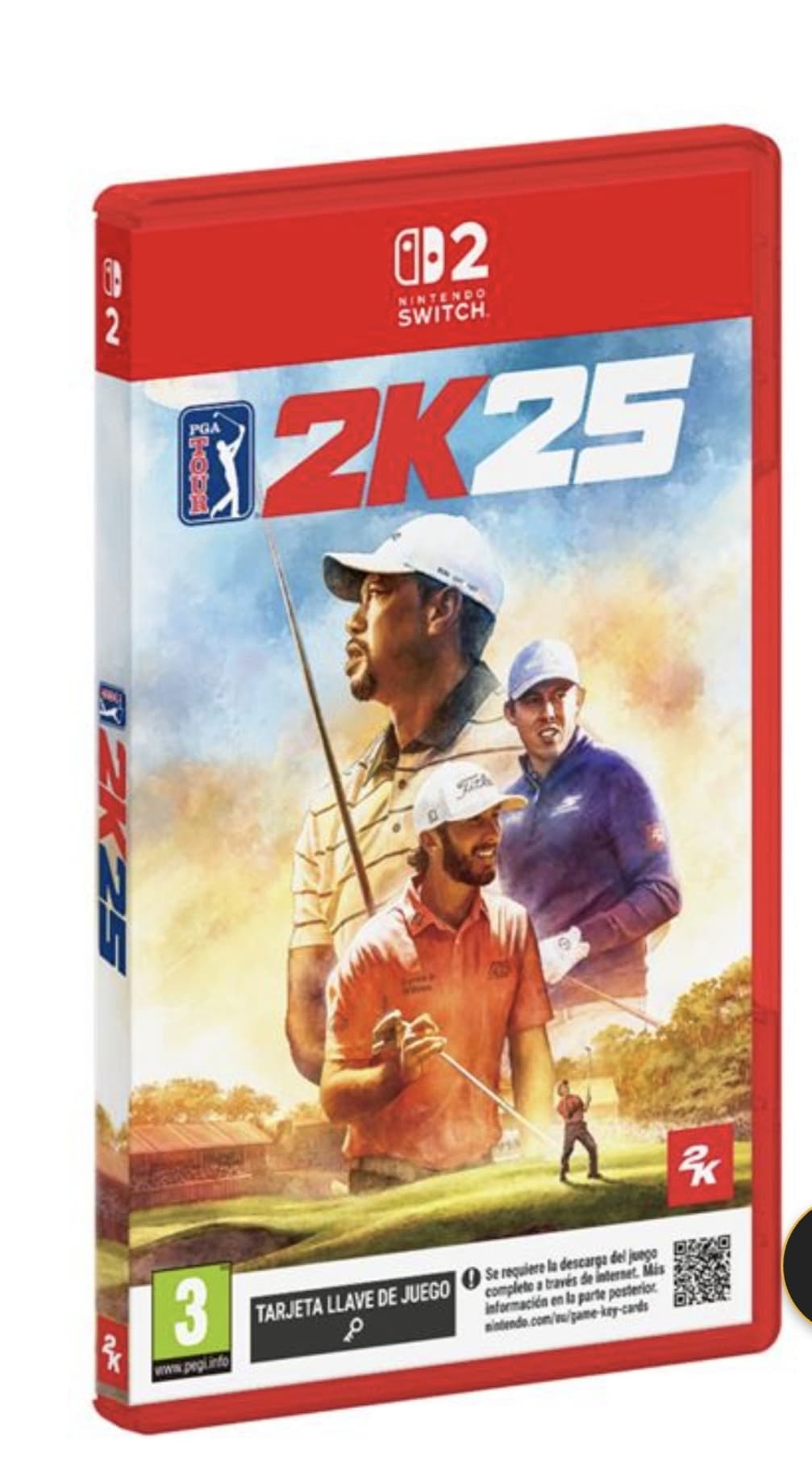 PGA Tour 2K25 Nintendo Switch 2 - Código de descarga