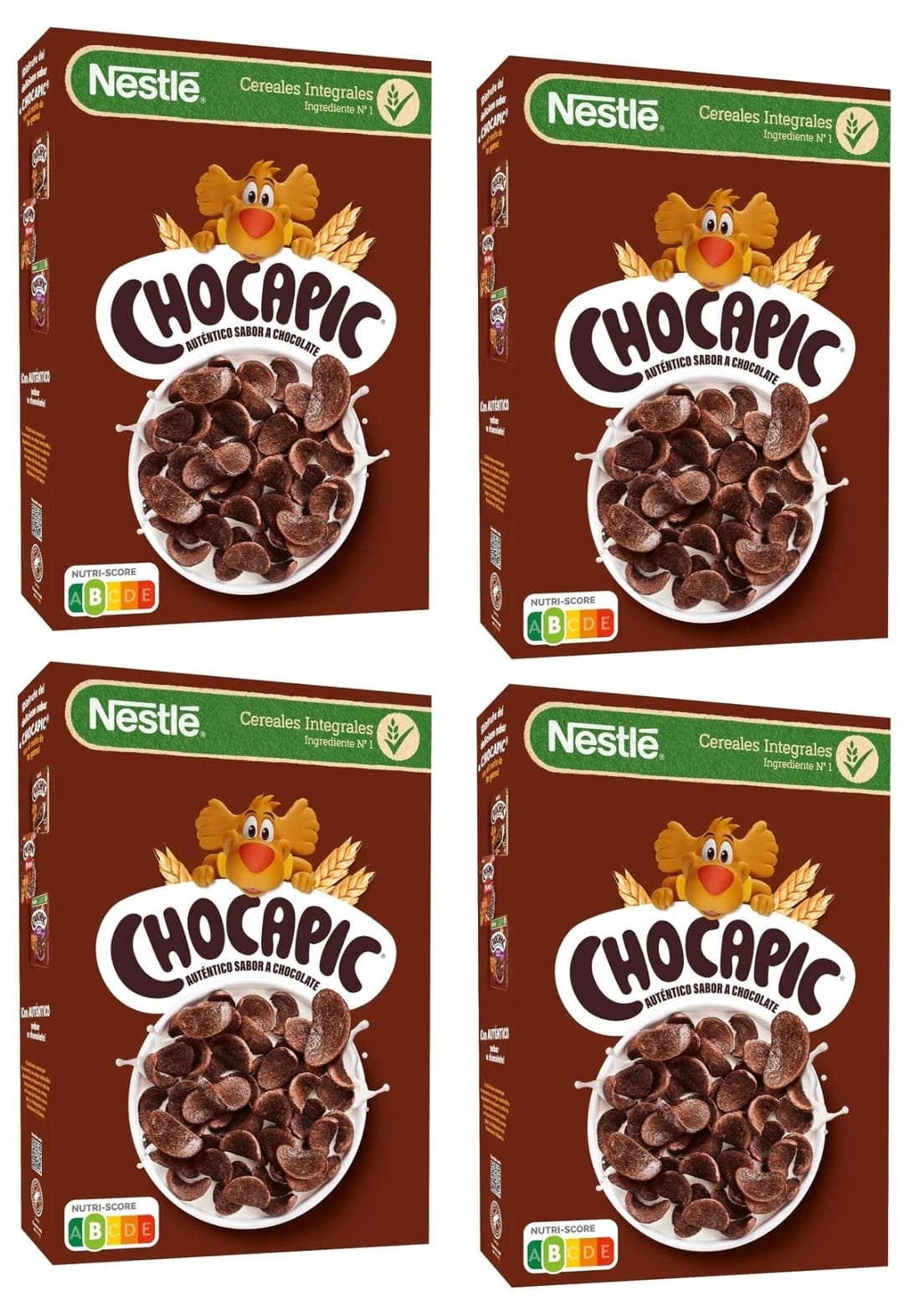 4 x Nestlé Cereales Chocapic, 375g (6'88€ con más suscripciones activas)