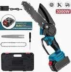 Mini motosierra eléctrica de 6 pulgadas, cuchillo para madera, herramienta eléctrica de jardín para batería Makita de 18V
