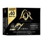 L'Or cápsulas café Ristretto 80 unidades