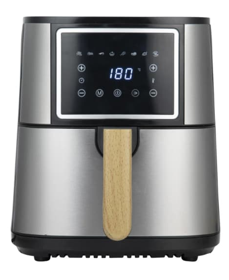 Freidora de Aire sin Aceite Bergner Baking Lovers BG, 1500 W, 6 L - Inox y Negro con Cupón