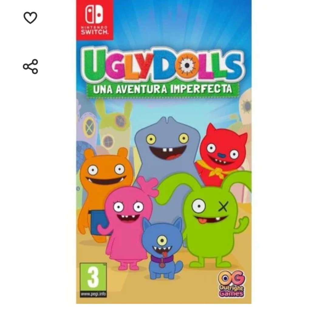 Ugly Dolls: Una Aventura Imperfecta SWITCH