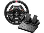 Volante - Thrustmaster T128 SimTask Pack, Volante Carreras T128, Sistema Fijación SteeringKit para juegos de Simulación, Xbox/PC, Negro