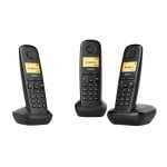 Teléfono inalámbrico Gigaset A170 Trío Dect negro