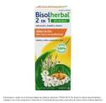 Bisolherbal 2 en 1 - Sin azúcar - tos seca y productiva - Jarabe 120ml - Ingredientes de origen natural
