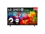 TV QNED Mini LED 43" - LG 43QNED72B6B, UHD 4K, Procesador Inteligente α7 AI Processor 4K Gen9, Smart TV, DVB-T2 (H.265), Negro